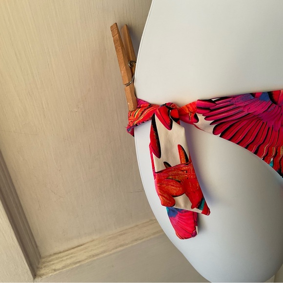 Bikini colorful tie bottom and top - Picture 6 of 9